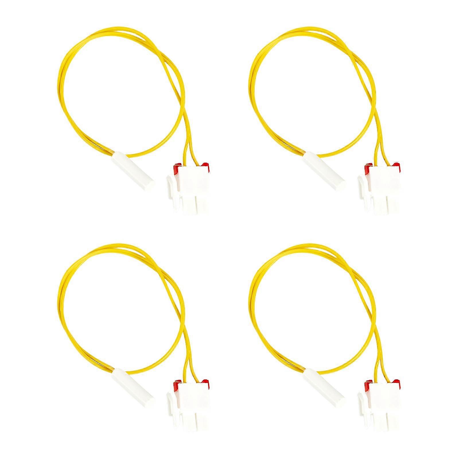 Set of 4 Refrigerator Temperature Sensor Probes with Accurate Control and Efficient Defrost Function