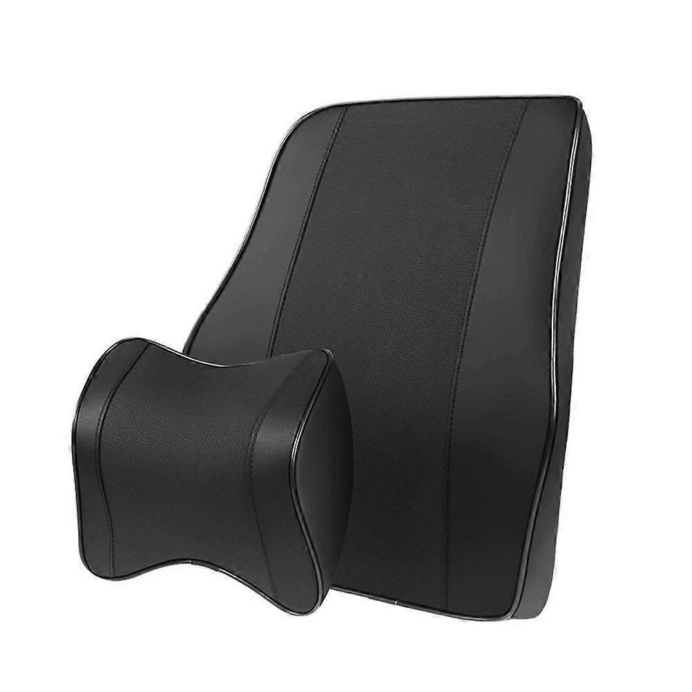 Memory Car Headrest Neck Headrest for Car Use Black Pillow