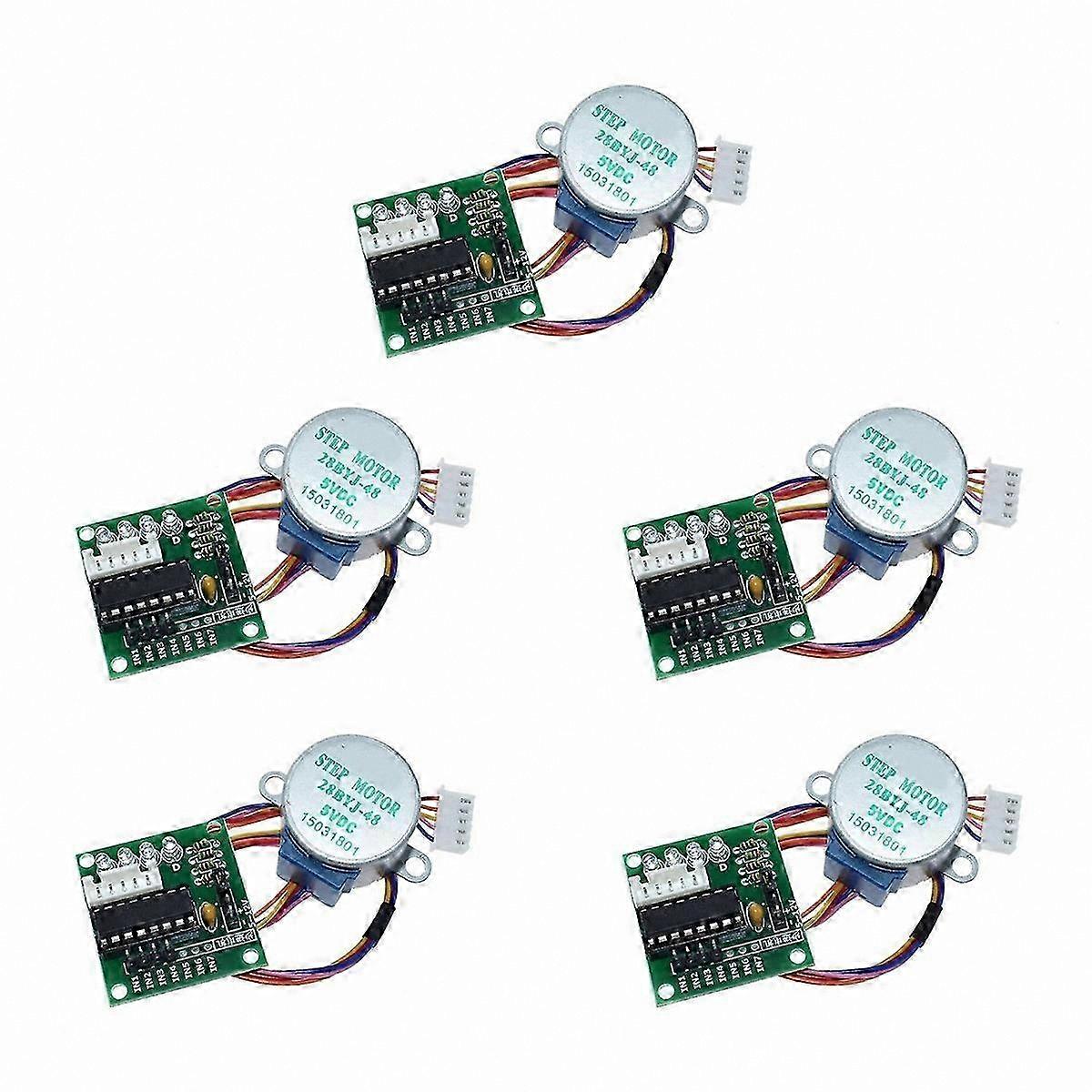 5PCS Uln2003 Driver Board with 5V Stepper Motor for DIY Projects