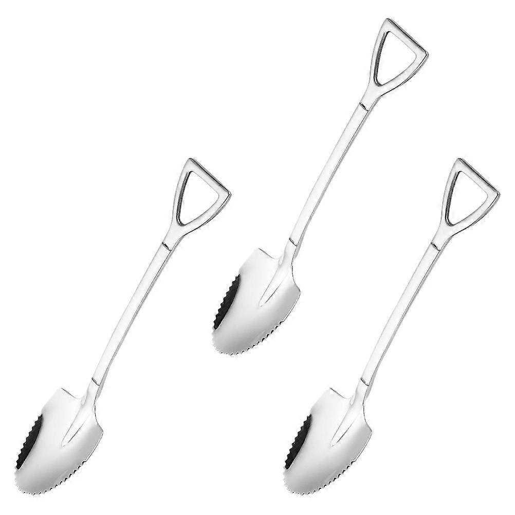Fruit Scoops Stainless Steel Spoon for Scraping 3Pcs Set