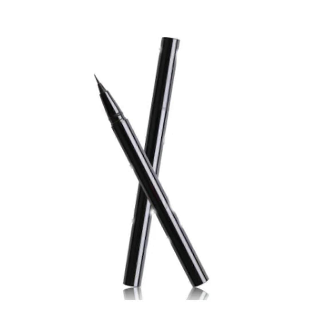 Waterproof Eyeliner Kit with Silicone Applicator, Smudge Proof, 2Pcs Brown