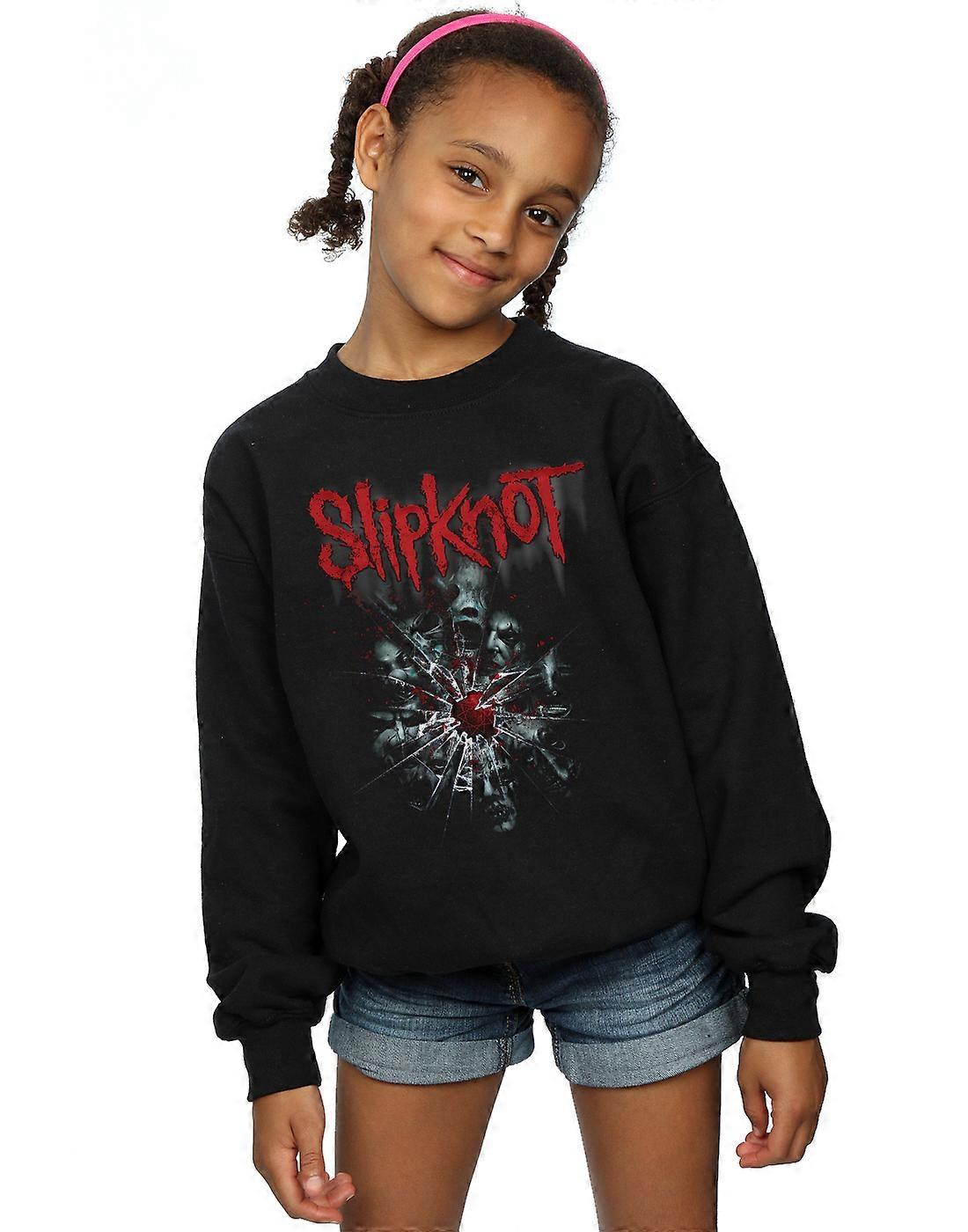 Slipknot jenter knust Glass Sweatshirt