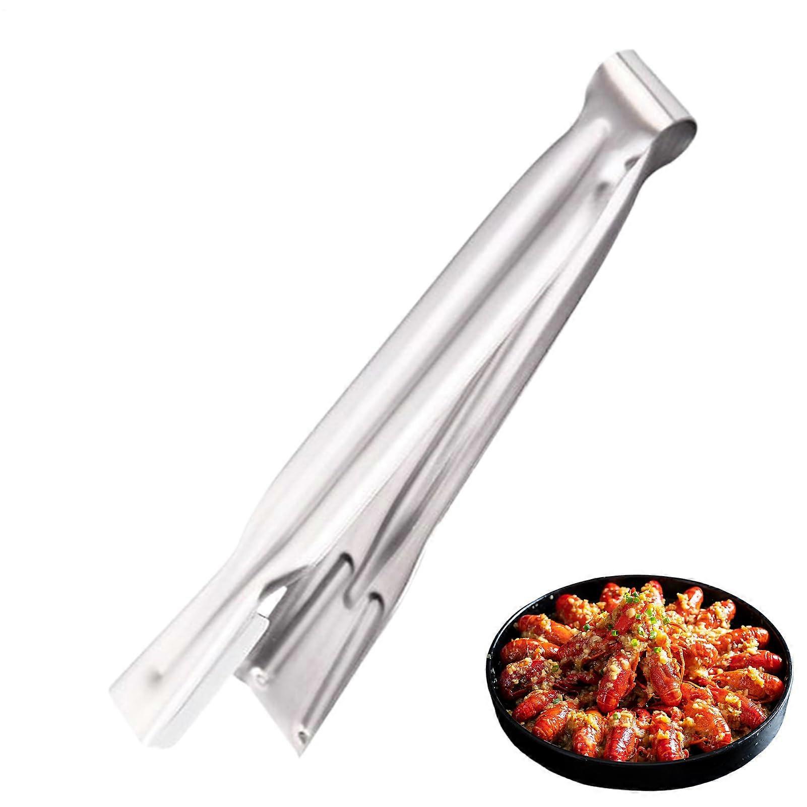 Crawfish Sheller Tool with Fast Shell Removal, Ergonomic Rustproof Stainless Shrimp Peeler Clips for Seafood