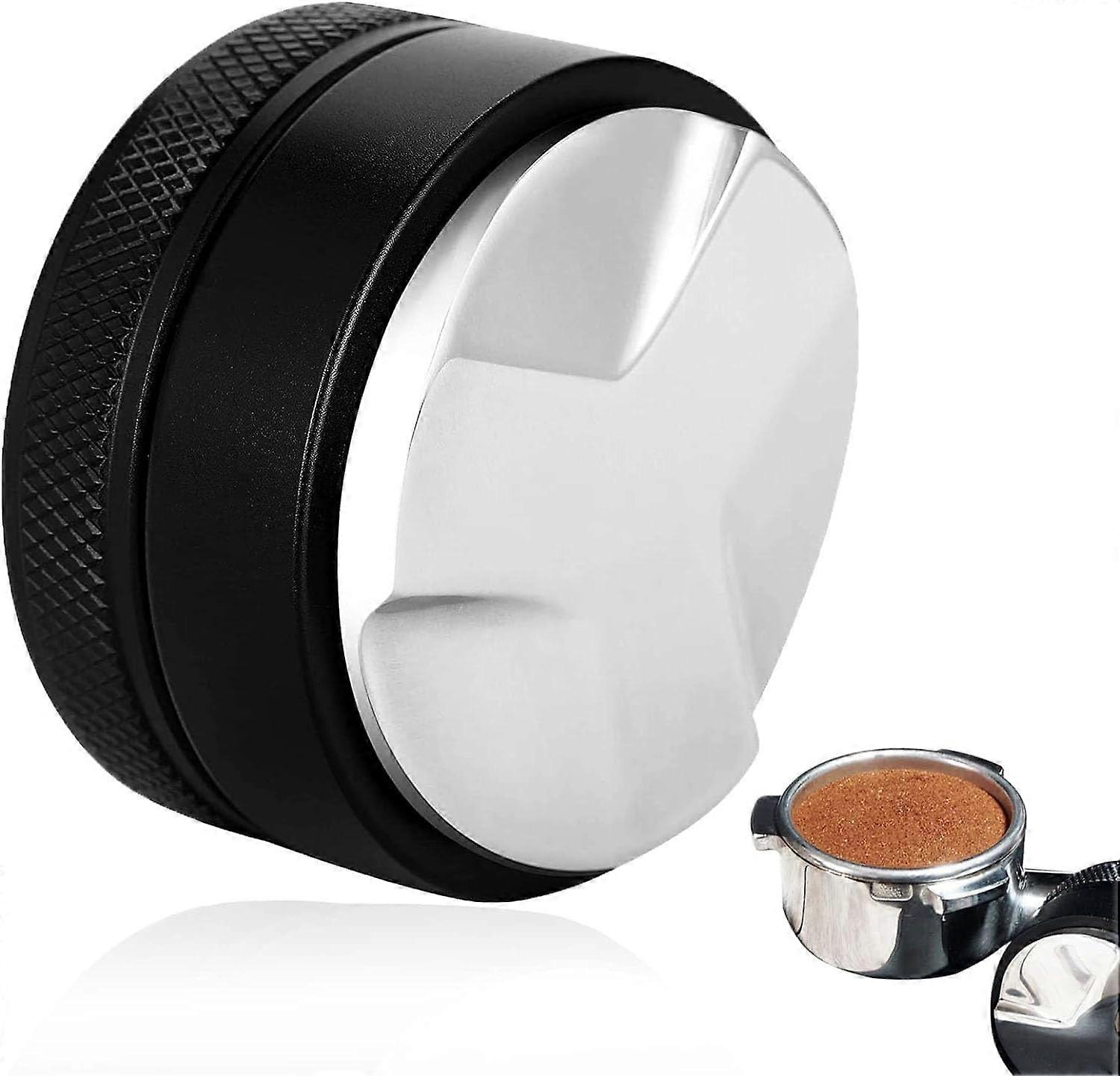 51mm Stainless Steel Coffee Distributor and Leveler for Espresso, Even Grounds and Consistent Extraction