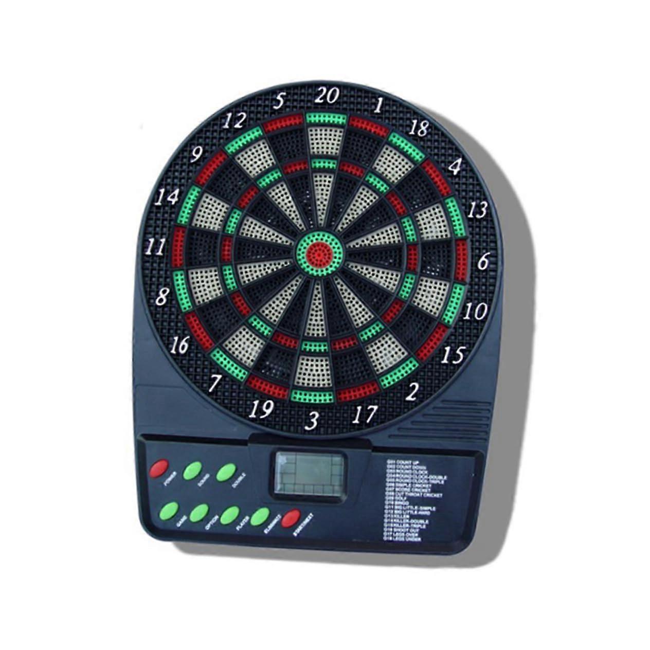 Electronic Dartboard with LCD Display, Automatic Scoring, Soft Tip, 8 Player Game Modes, Wall Mount