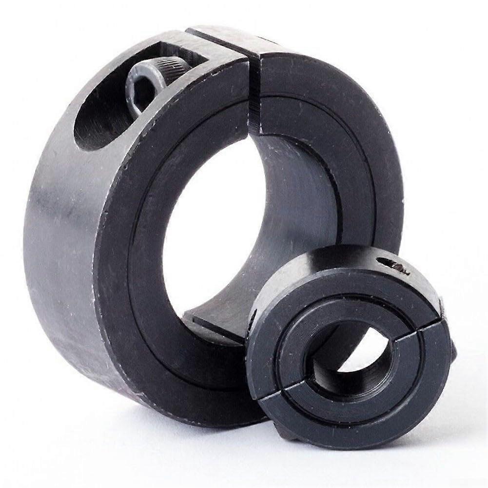 Split Shaft Collar, Steel Dual Split Clamp Ring 22mm, Recessed Screw,  Holding Force