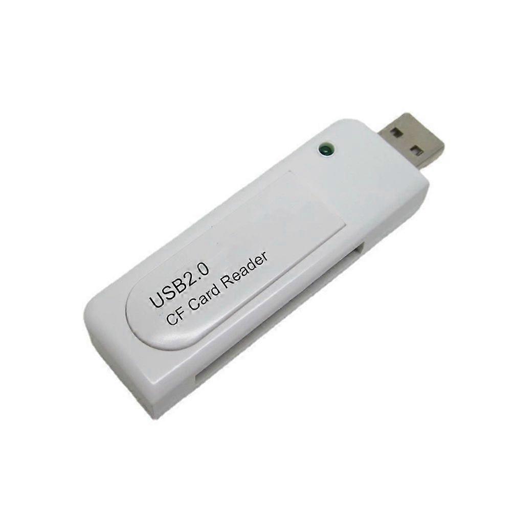 USB 2.0 CF Card Reader for CCD Digital Camera Flash Memory Card Viewer Writer Data Transfer Adapter Memory Dongle B