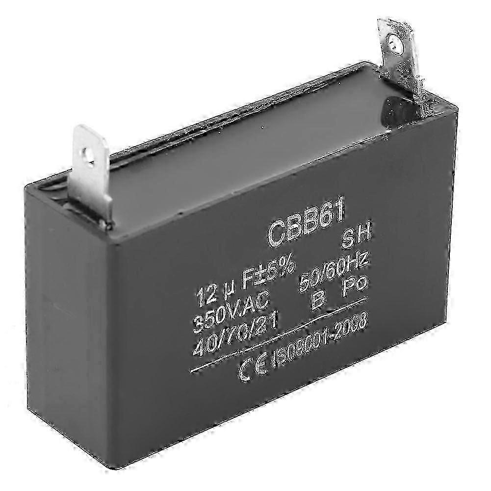 Explosion-Proof Gasoline Generator Capacitor 12UF 5% Compact Stable 350VAC CBB61 Replacement