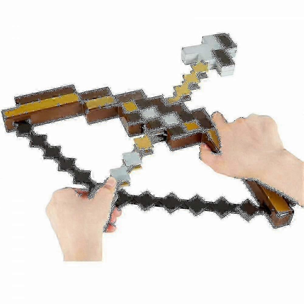 2024 MI-NE-CRA-FT Toys, Ultimate Bow And Arrow With Lights And Sounds, Kid-sized Role-play Accessory, Xmas Birthday Gift For Kids And Fans