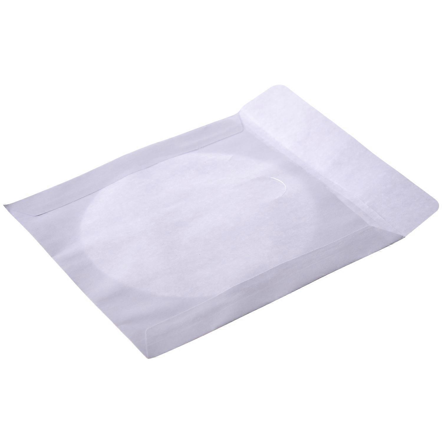 100 Paper CD Sleeves with Window & Flap