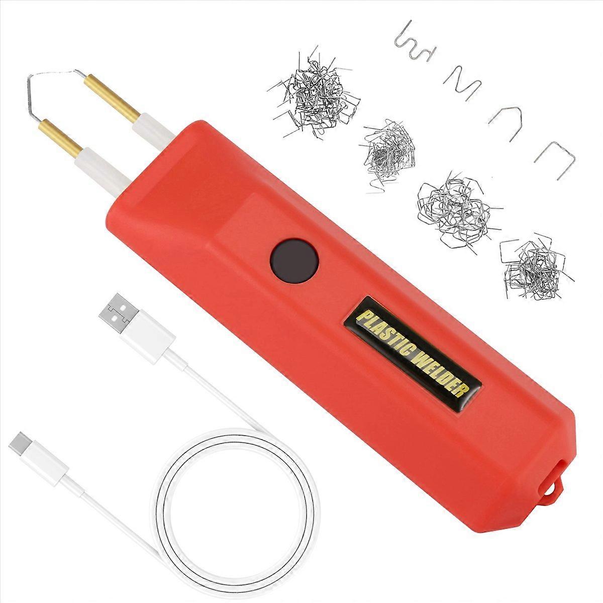 Handheld Welder Wireless Plastic Welding Machine for Plastic Red