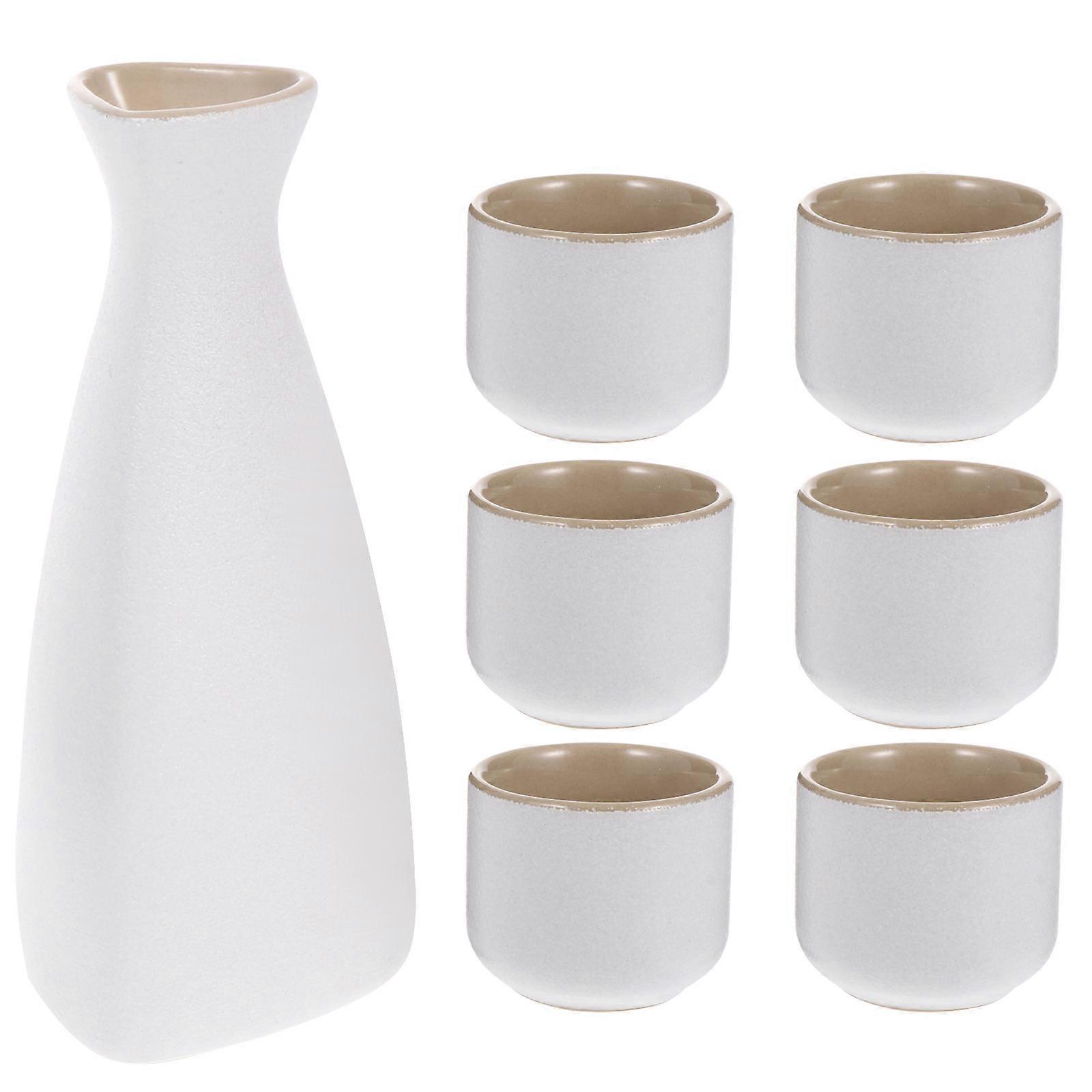 Ceramic Sake Cups Multi-Use Serving Cups Business Gift 1Set