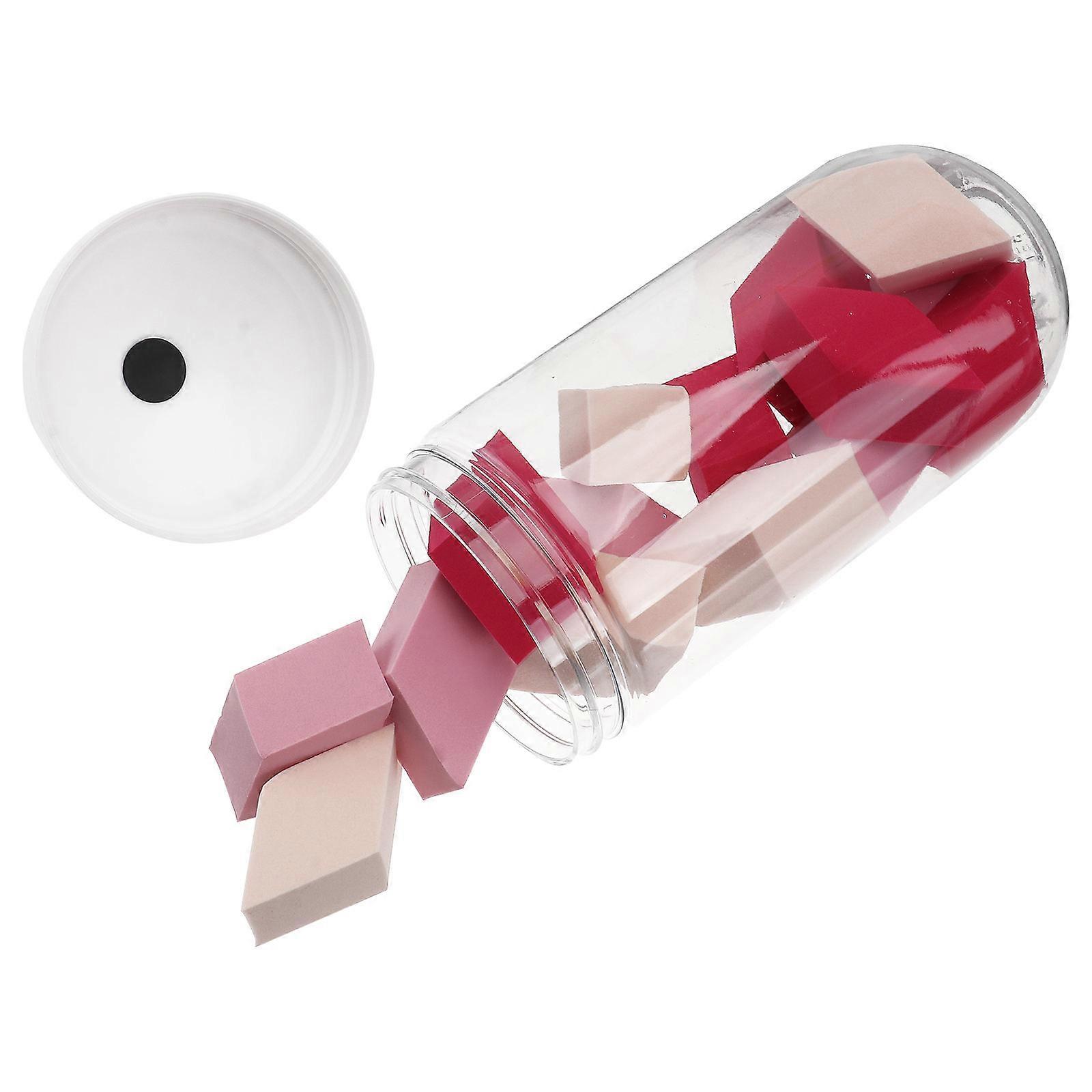 Disposable Cosmetic Sponge Rhombus Shaped Powder Puff for Makeup 2 Boxes