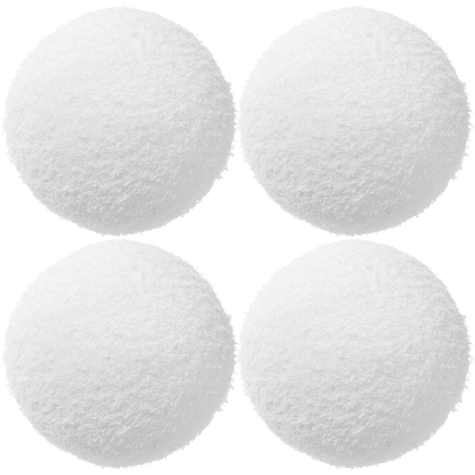 Replaceable Sponge Pool Filter Balls for Household Use 4Pcs White