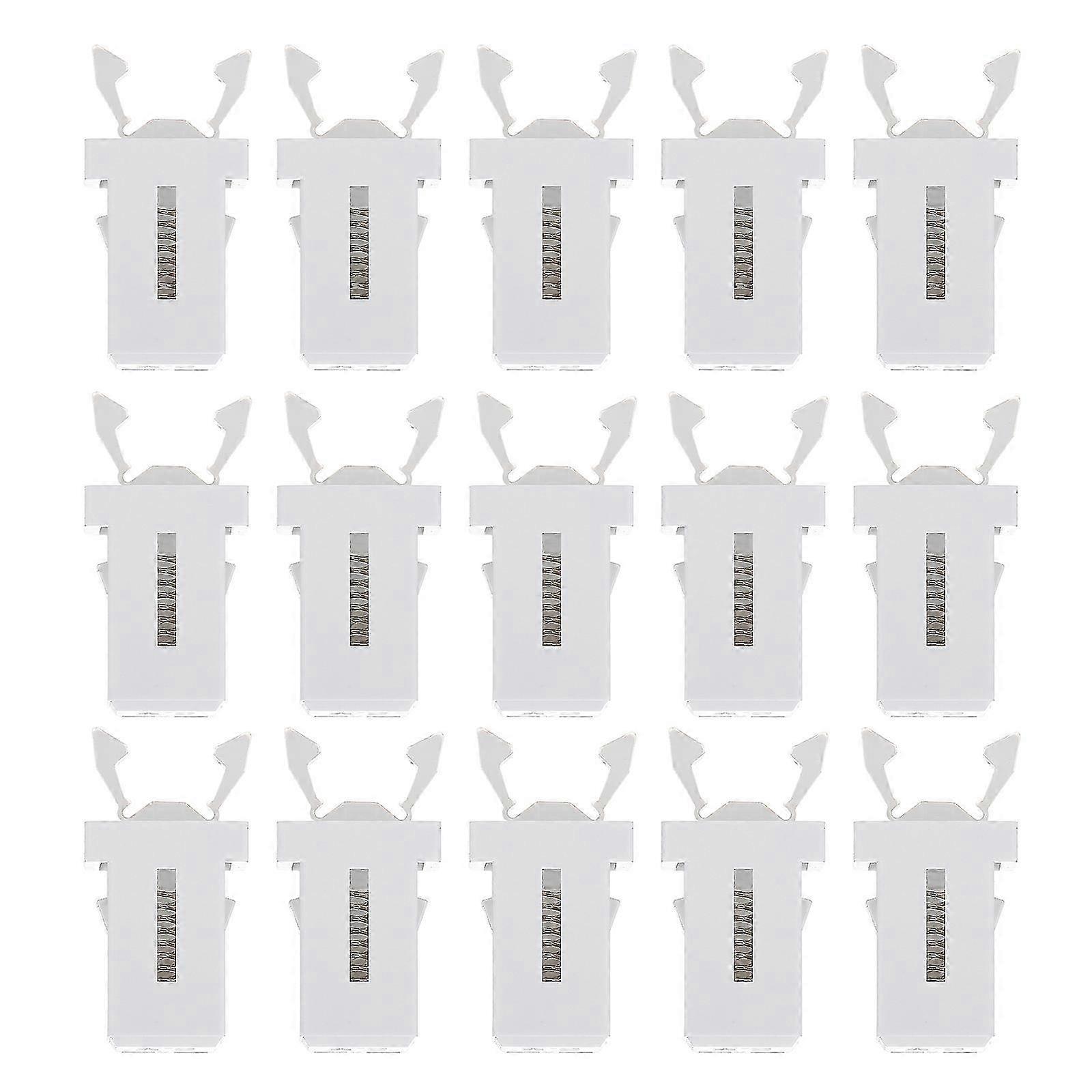 50pcs Reliable Trash Can Lid Plastic Lock Self Locking Switch Replacement Catch Latch