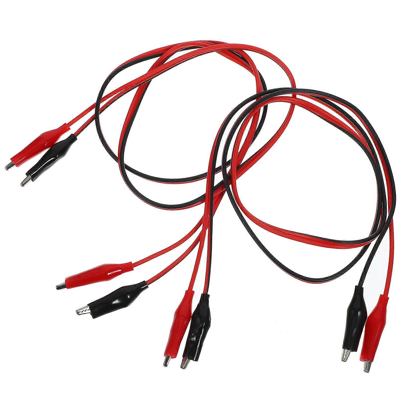Clips Test Lead for Testing 4Pcs Electrical Jumper Wires