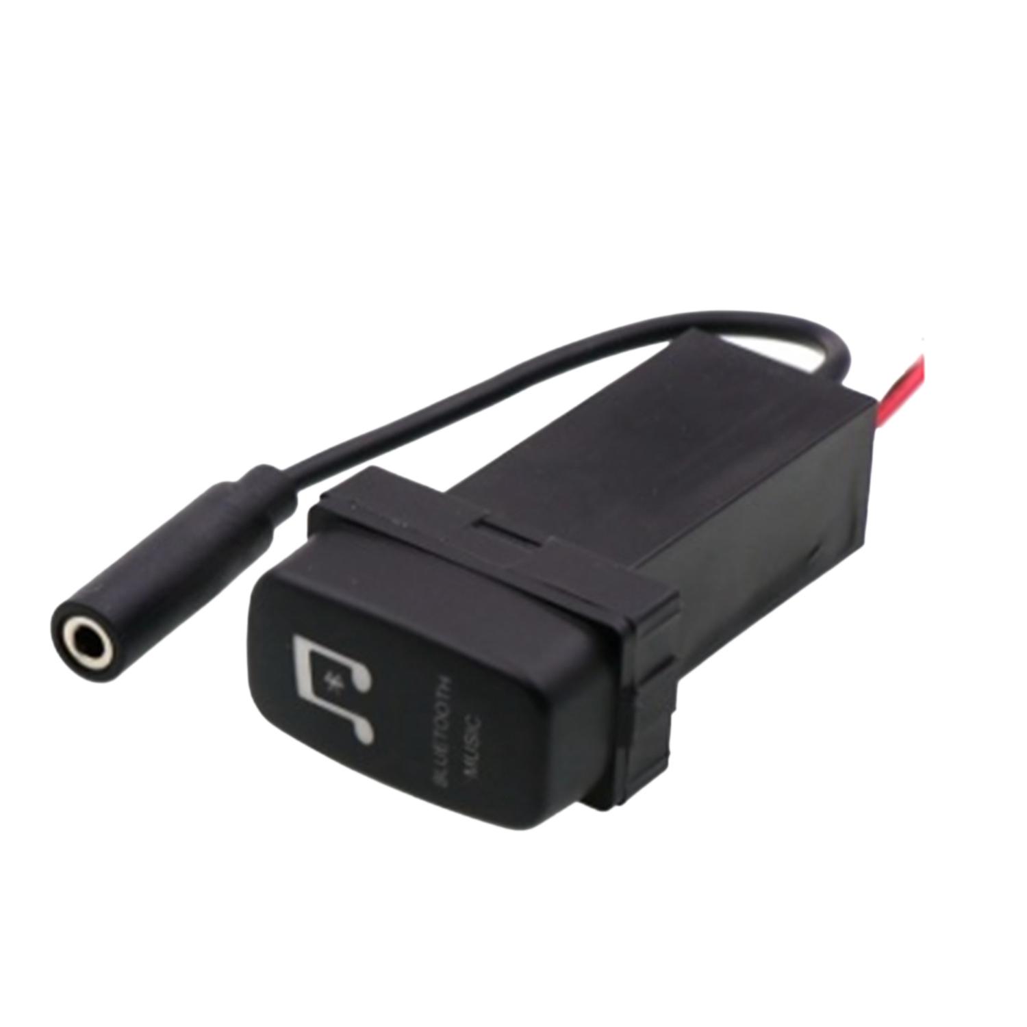 Car Bluetooth Music Adapter Module Panel Installation AUX Output for Asx Pajero