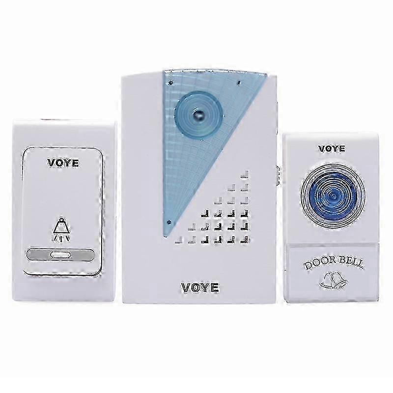 VOYE V001AB Wireless Doorbell with 2 Remote Control