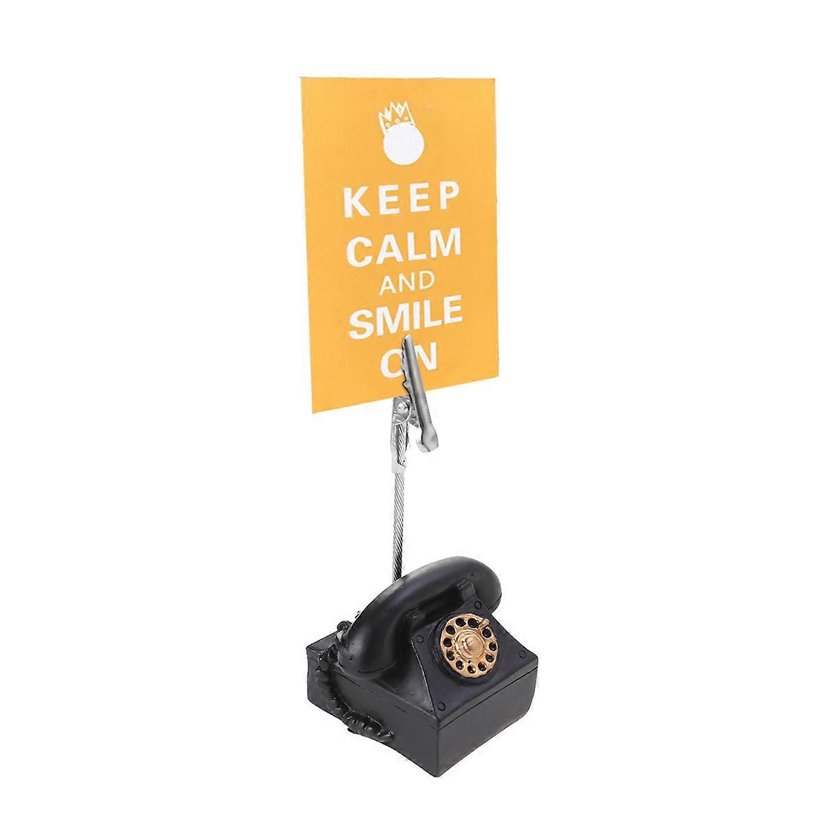 Table Decoration Clip for Message Holding with 1Pcs Photo Folder