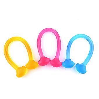 Fitness Exercise Bands for Strength Stretching 6Pcs Yoga Silicone Resistance Belt