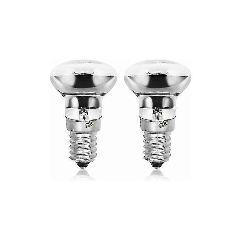 Ampoules de lampe à lave R39 e14 40w, ampoules de lampe à lave à réflecteur Edison à vis SES, blanc chaud 2800k r39 [MI]