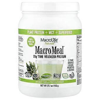 Macrolife Naturals, Macro Meal®, Poudre de protéines ultime, Vanille, 615 g (21,7 oz)