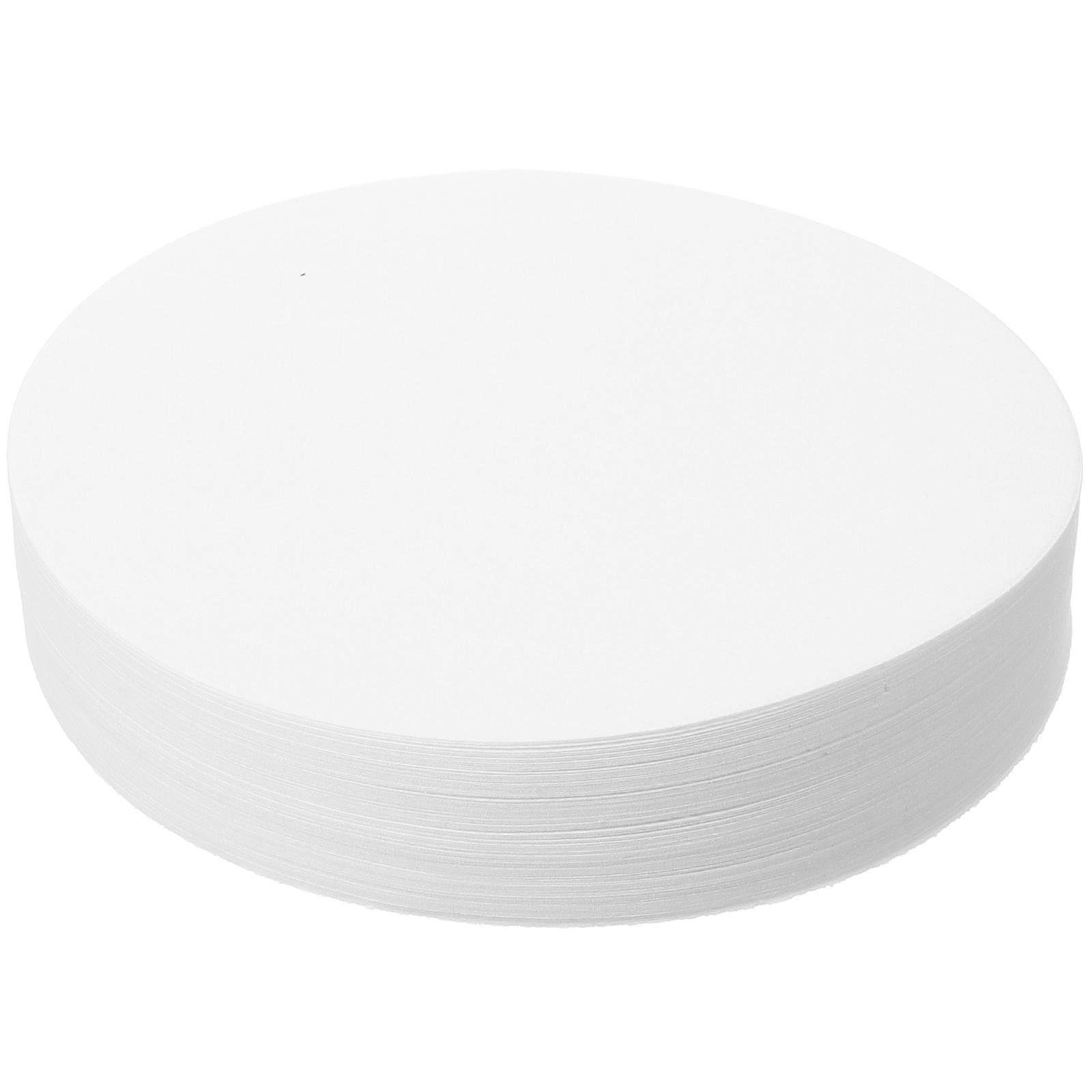 100pcs Experiment Filterpapier Quantitatives Papier Laborwasserfilterpapier