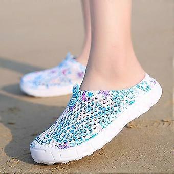 Sommer Frauen Strandschuhe lässige Mode Outdoor-Hausschuhe billige Sandale atmungsaktive Jelly Schuhe weibliche niedliche Rutschen Clogs für FrauenKostümschuhe > Erwachsene (