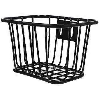 Cesta de bicicleta para niños Bicicleta Cesta de metal frontal Cesta de bicicleta desmontable Cesta de manillar de bicicleta para niños