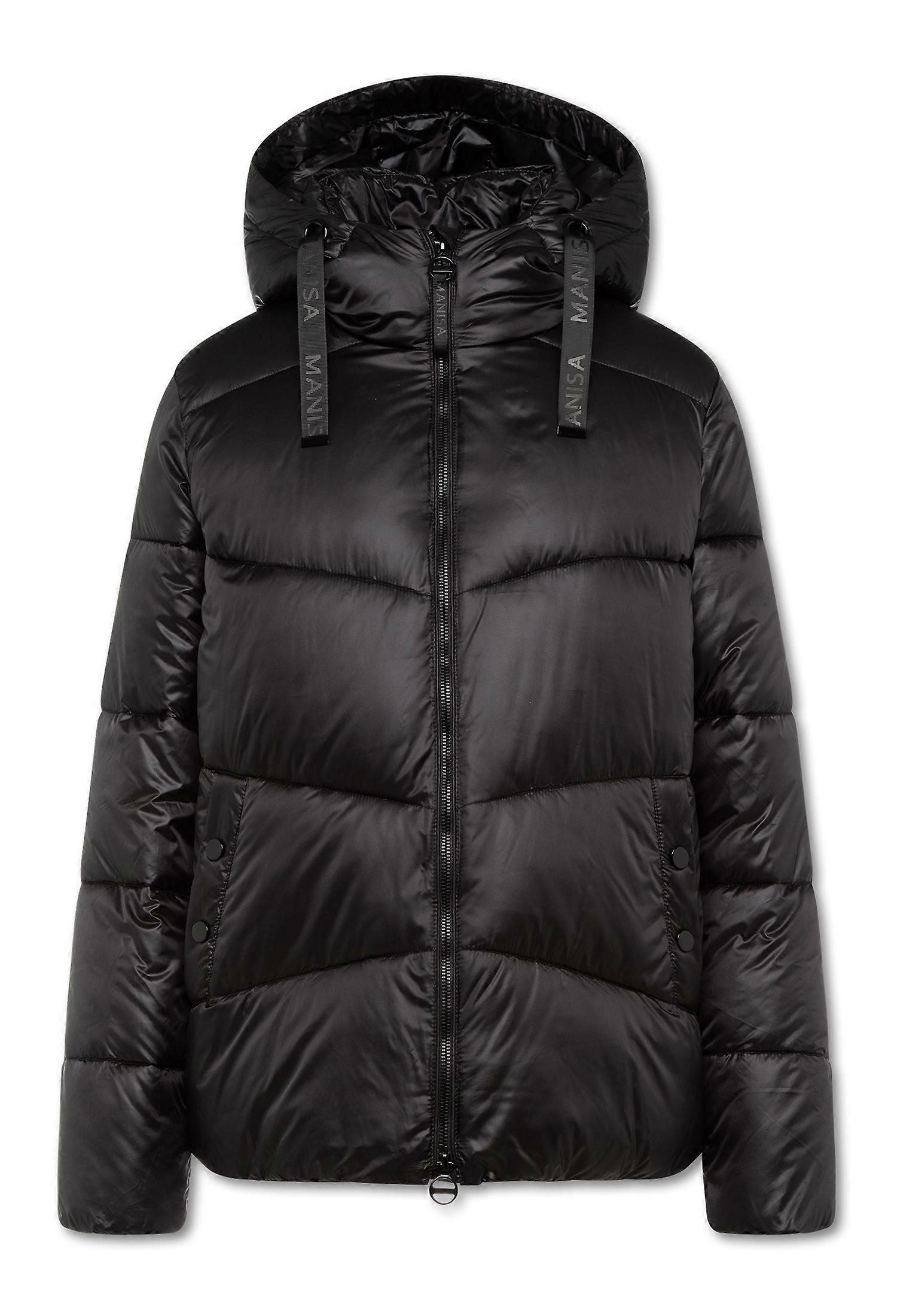 Quilted jacket with side pockets
