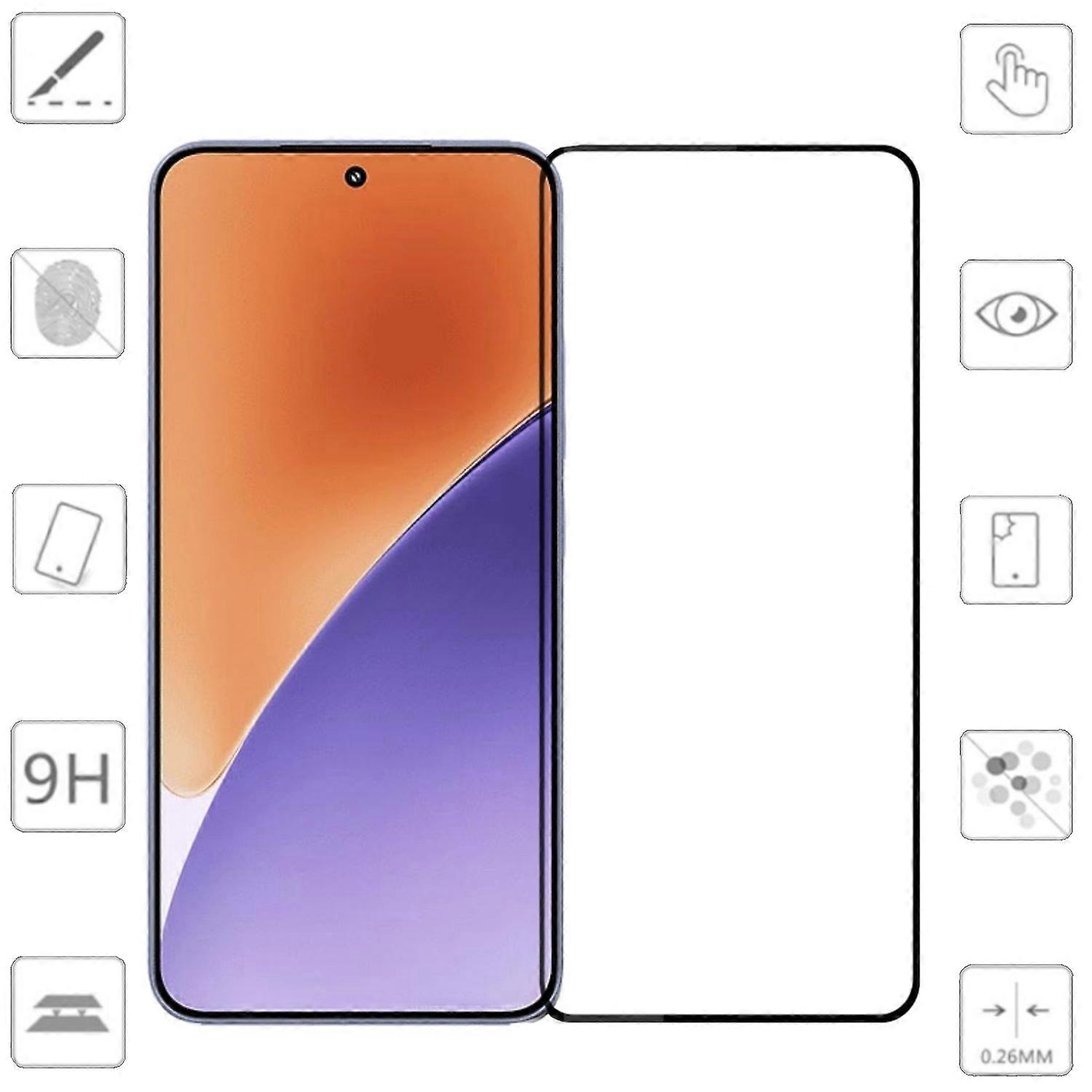 For Xiaomi 15 2x 3D Premium Display Full LCD H9 0.3mm Tempered Glass Film Protector