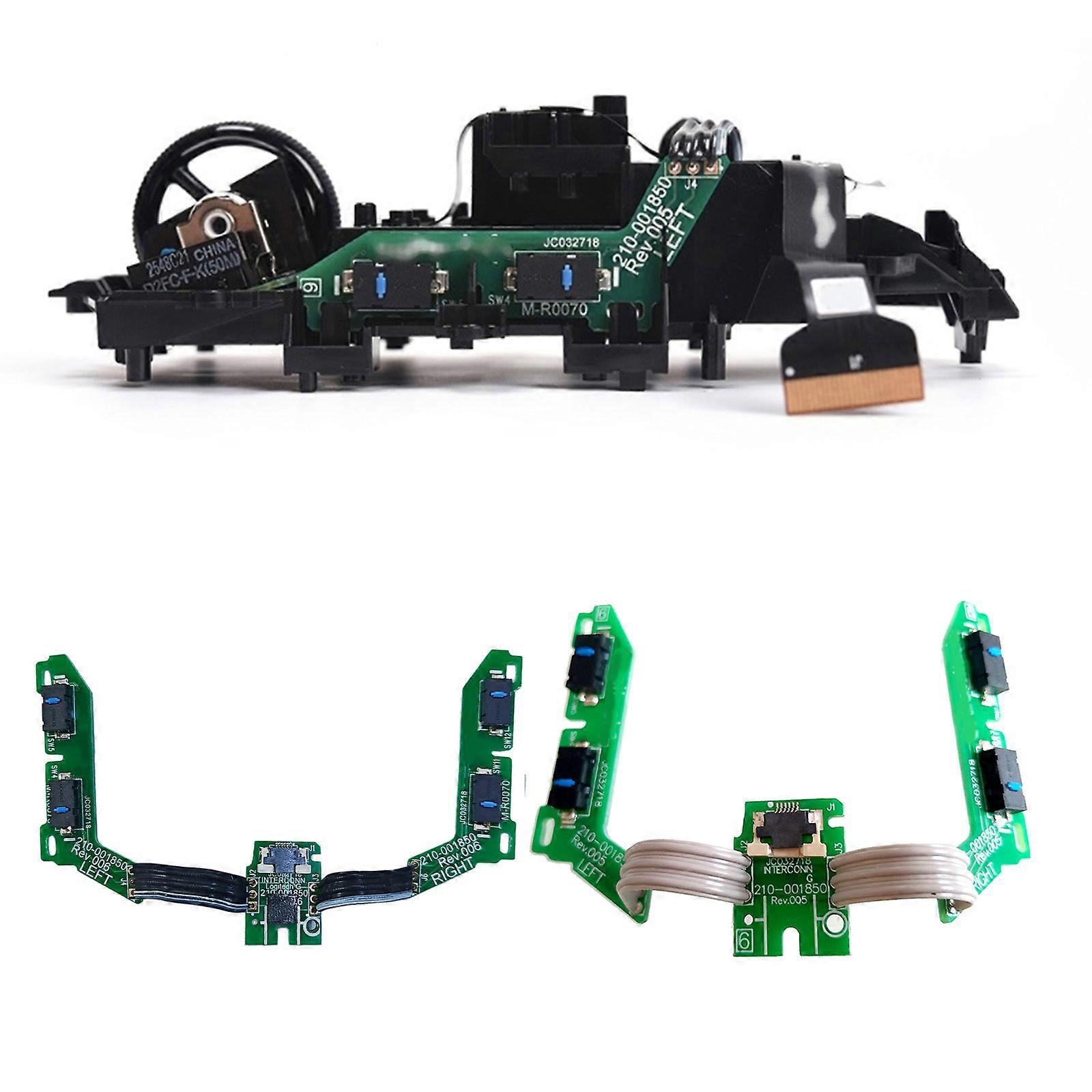 1Set Mouse Side Key Button Board Micro Switch Motherboard for  G Pro Wireless Mouse  Black