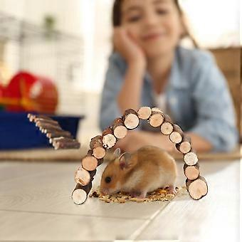 set of 2 wooden rodent bridges 2 sizes