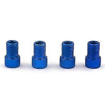 Fietsband Ventiel Adapter Fiets Ventiel Converter Presta naar Schrader (Blauw)