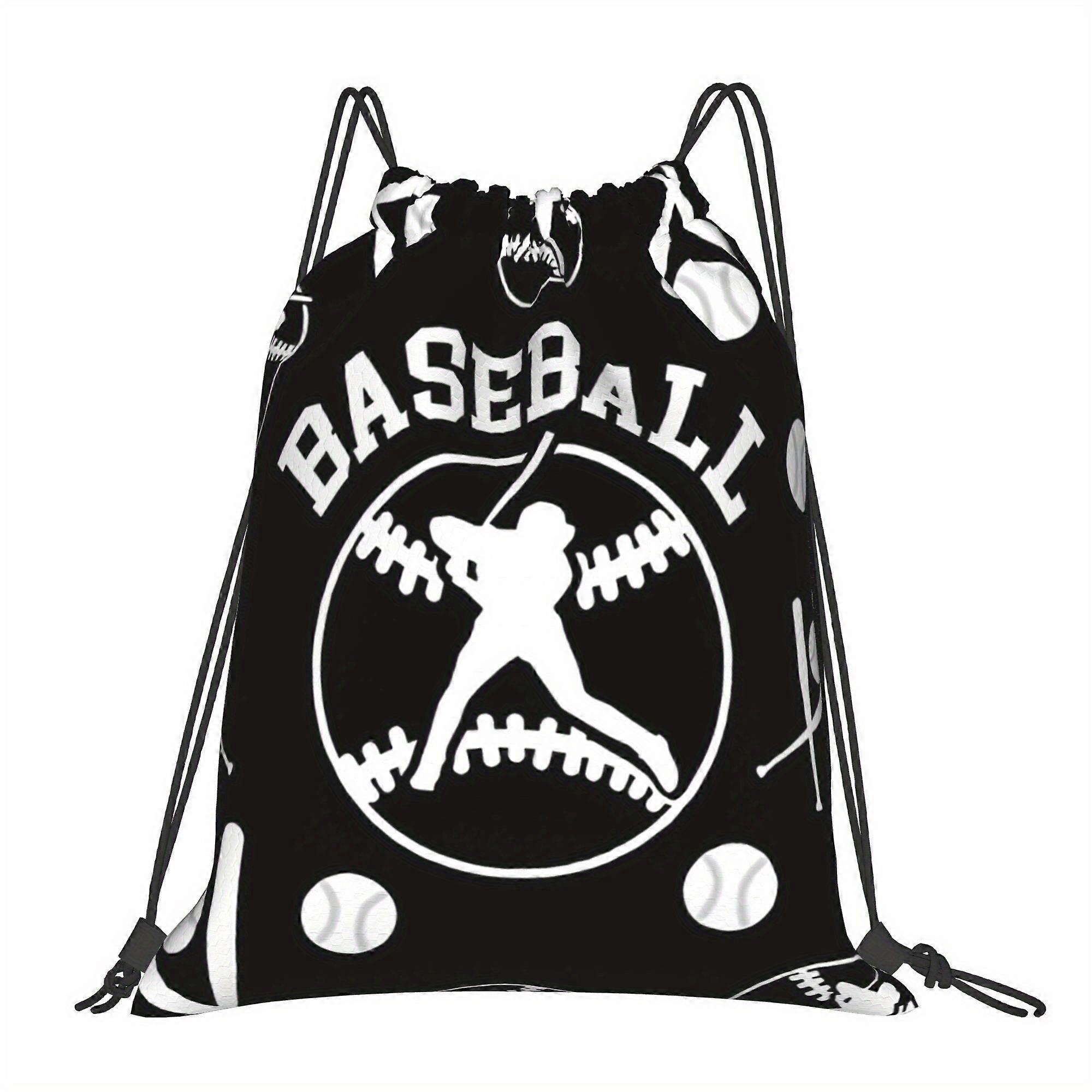 Baseball Drawstring Bags-Dwazs
