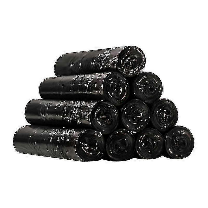 Black Drawstring Garbage Bag (10 Rolls)