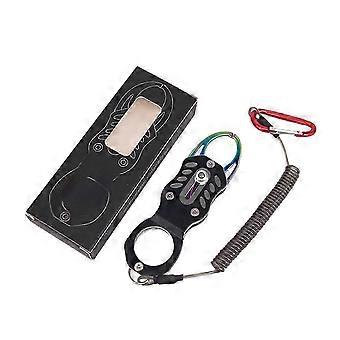 Manette de pêche professionnelle légère en aluminium noir pour pêcheurs