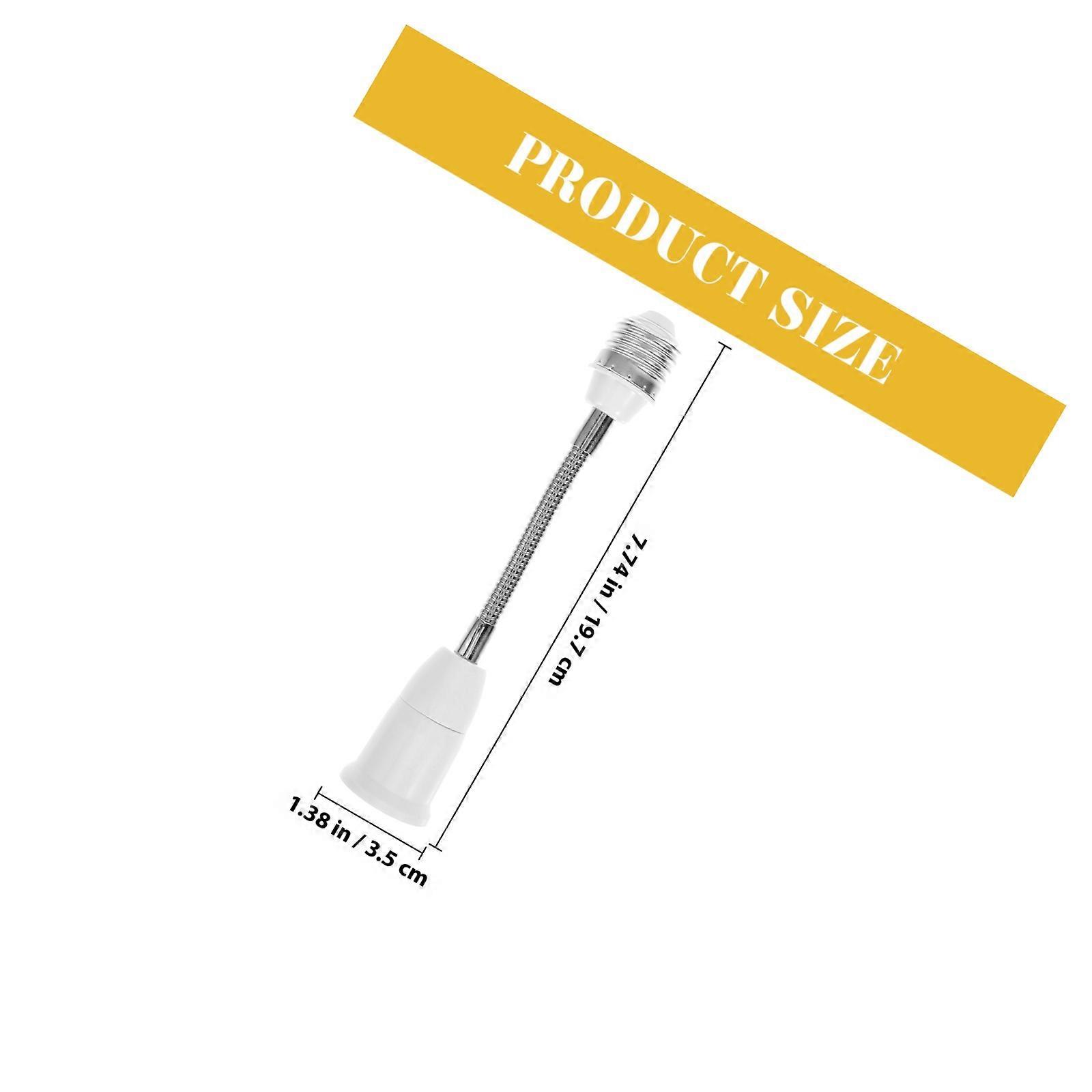 Light Socket Extender E27 to E27 Light Bulb Socket Extender Light Converter Extension