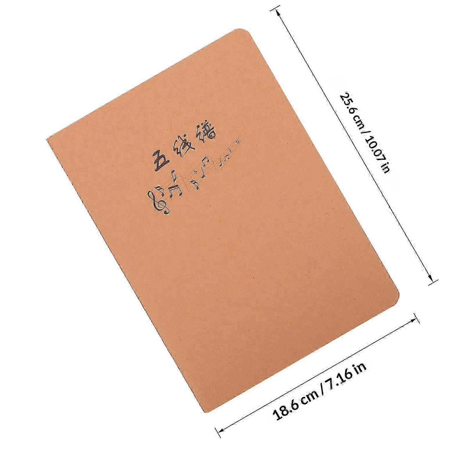 Five-Line Stave Practice Notebooks for Writing Use 10Pcs Student Exercise Books