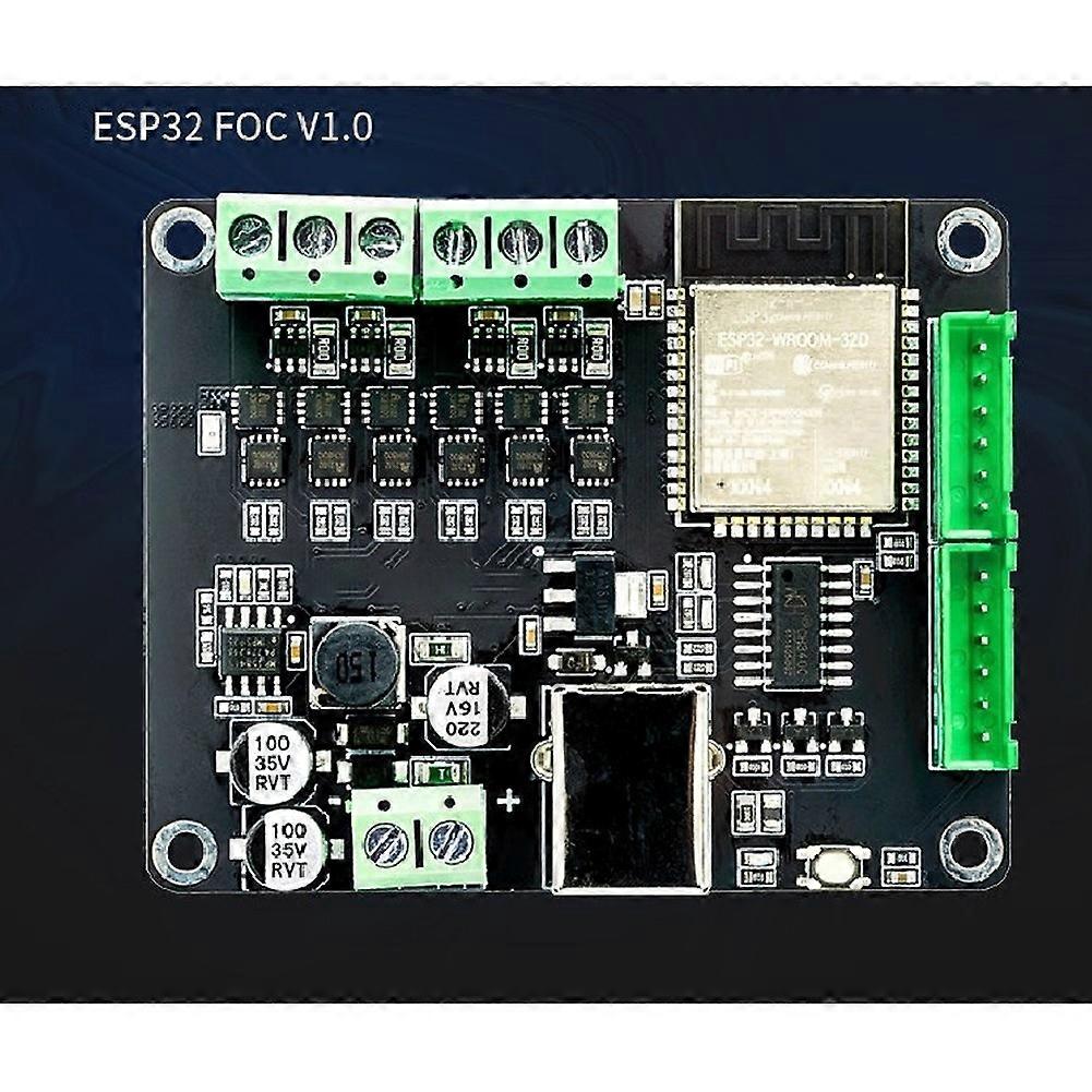ESP32FOC Integrated ESP32 Dual Current Loop Open Source Simple Brushless FOC Controller Board for BLDC Motor Control