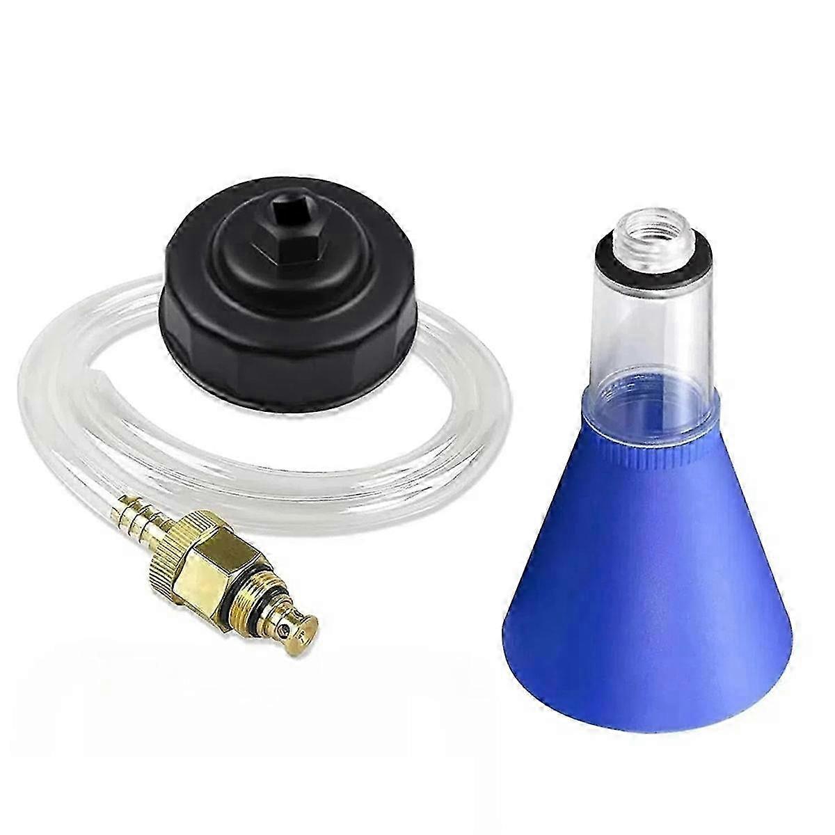 Oil Filter Wrench, Drain Tool & Advanced Engine Threaded Oil Funnel.