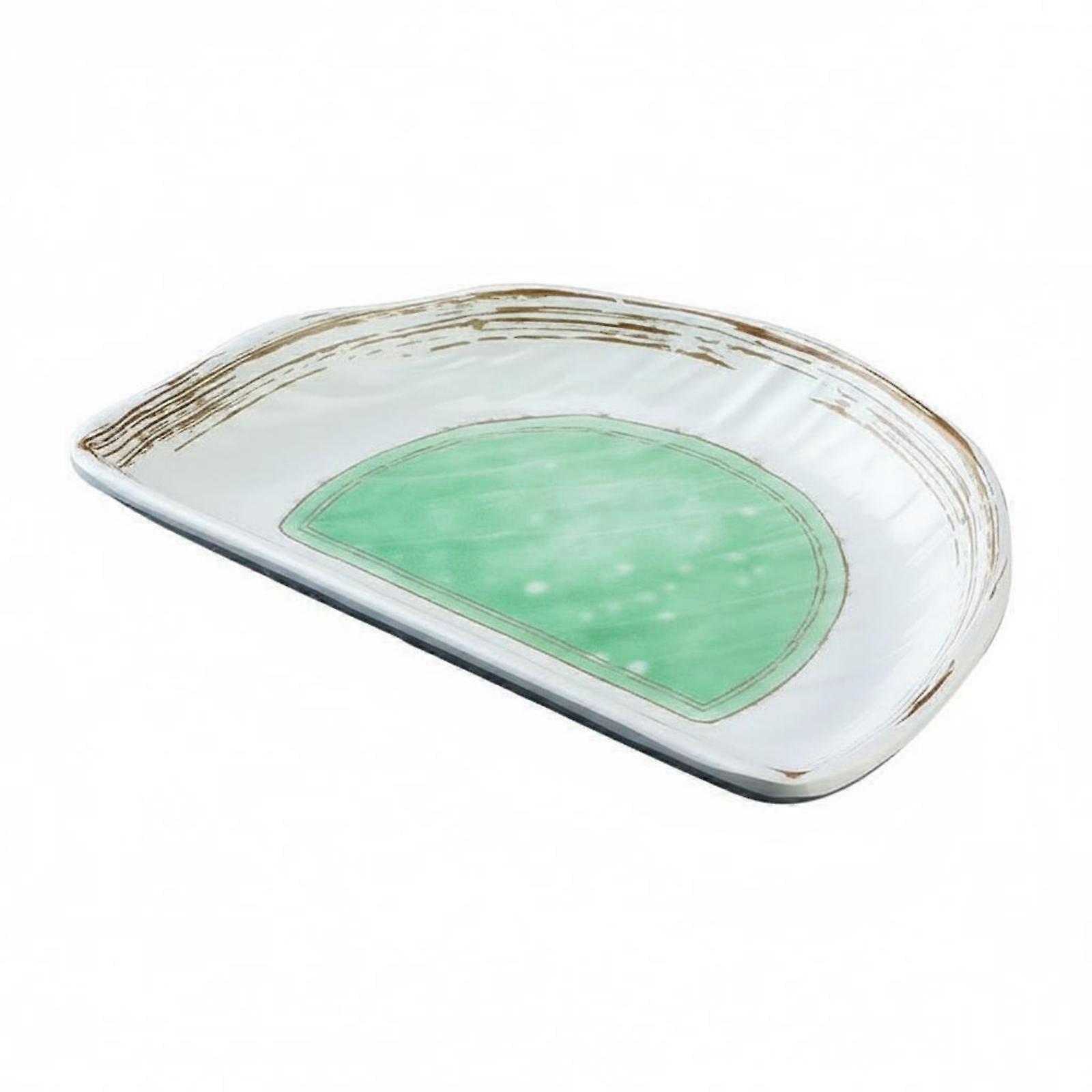 Irregular Serving Plate Grade Appetizer Dish Shatter Resistant Appetizer Plate