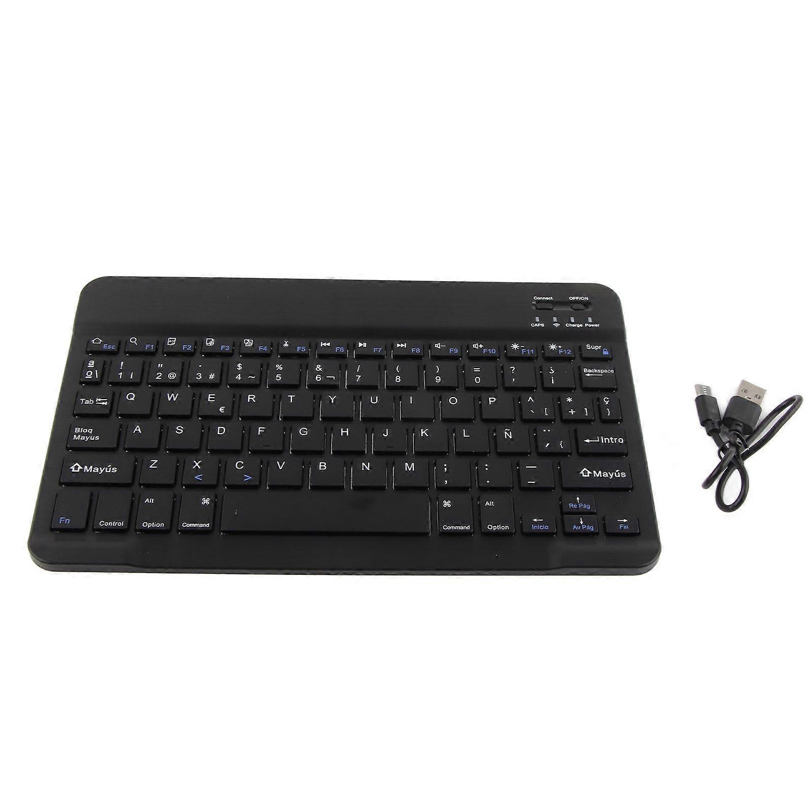 Mini Portable Wireless Bluetooth 3.0 Spanish Keyboard Touchpad for IOS/Android