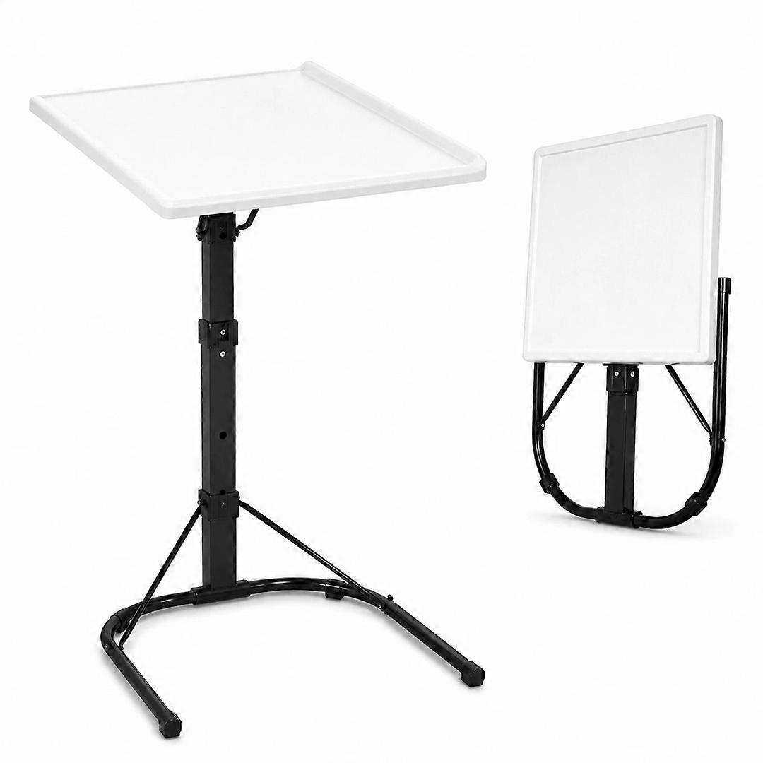 Adjustable Laptop Table Freestanding Desk Folding Sofa Side Table Portable