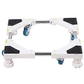 4 Voeten met 4 Universele Wielen Wasmachine Basis Stand Houder voor Automatische Wasmachine (YMCAT)