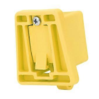 Sykkel Front Carrier Block Forsterket PA66 glassfiber Front Carrier Adapter Bag Brakett For Brompton Folding Sykkel Sykkel Del Gul