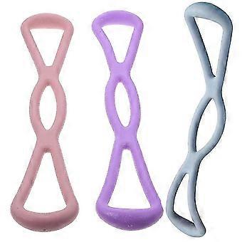 Widerstandsband Yoga Stretch Strap für Fitness Workout 12er Pack