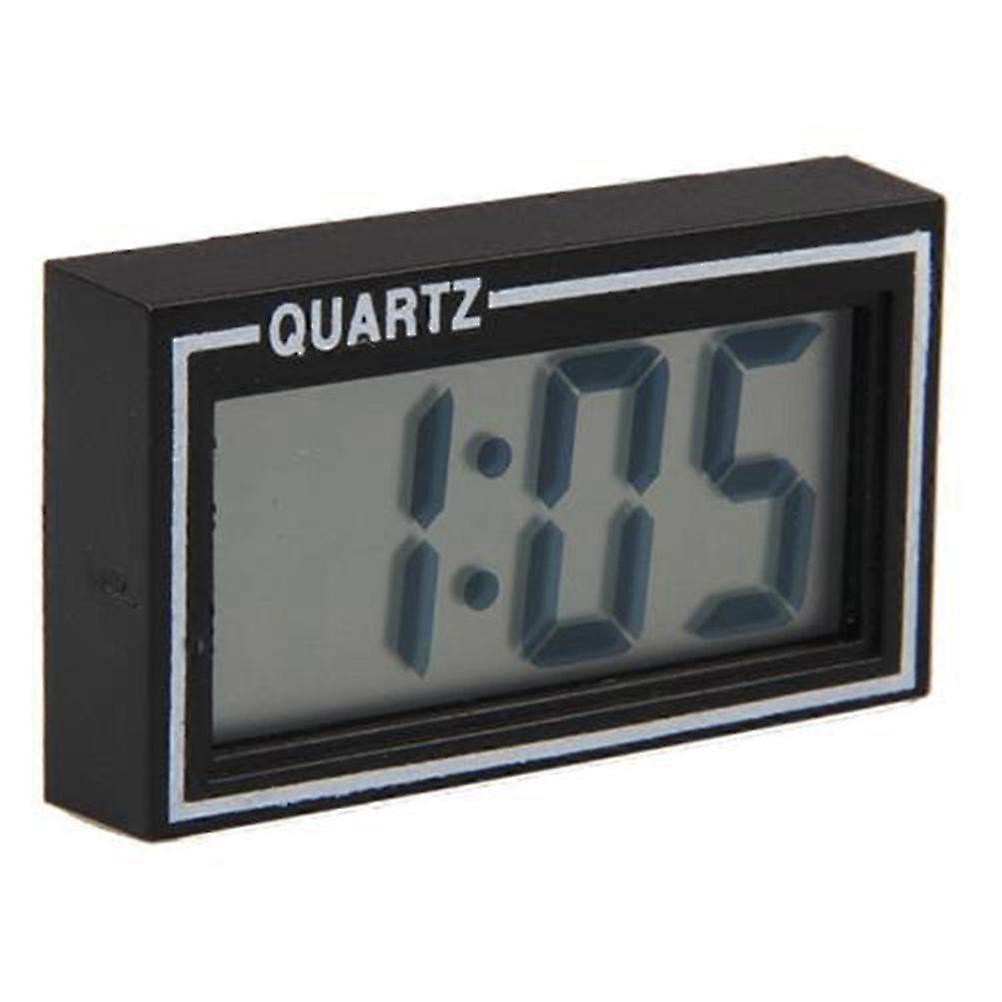Digital LCD Dashboard Clock Electronic Table Time Calendar with Kickstand