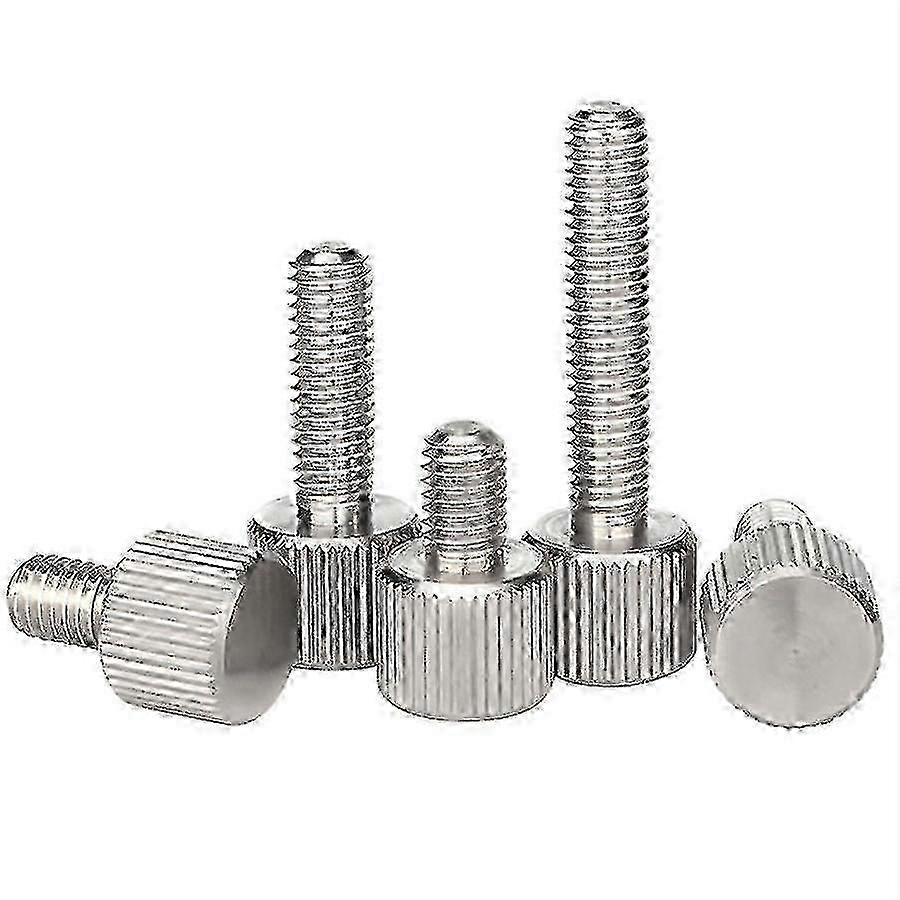 Stainless Knurled Flat Head Thumb Screws