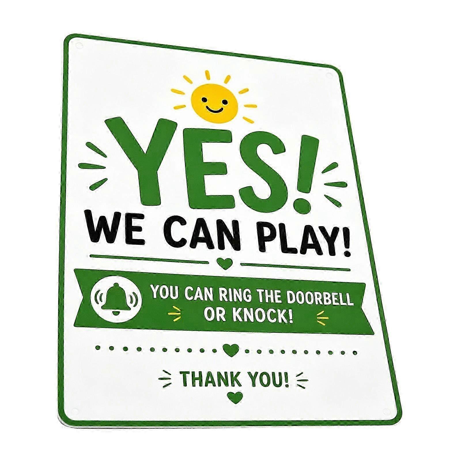 Double-Sided Quiet Notice Sign